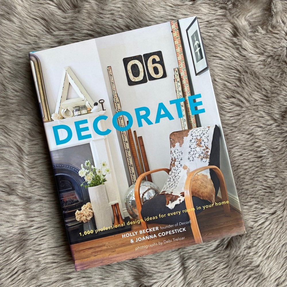 Decorate Hardcover Coffee Table Book
